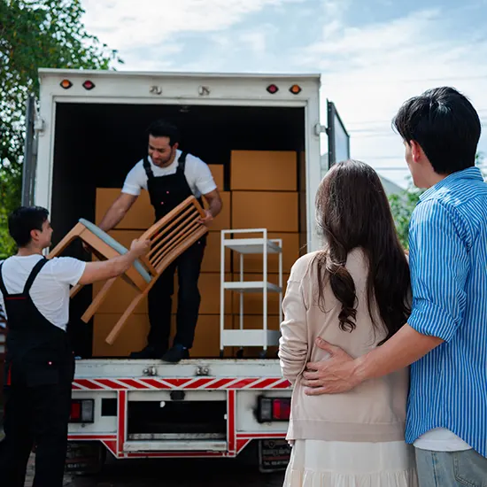 Umzug nach Spanien Grenzübertritt Transport
